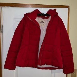 Hollister Medium sherpa lined jacket
